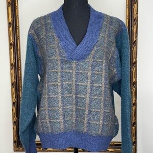 Vintage Mohair, wool and alpaca blend made in France